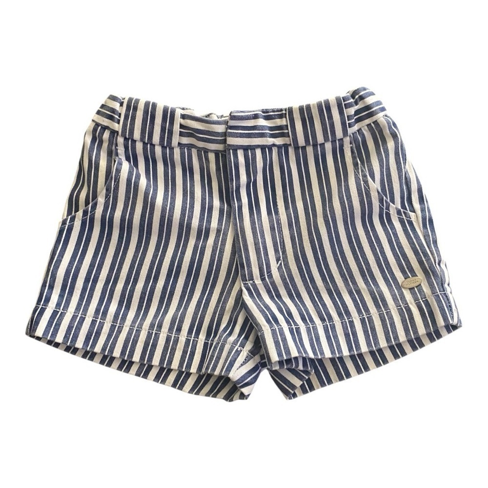 TOMMY HILFIGER-GIRLS STRIPED SHORTS-SIZE 5